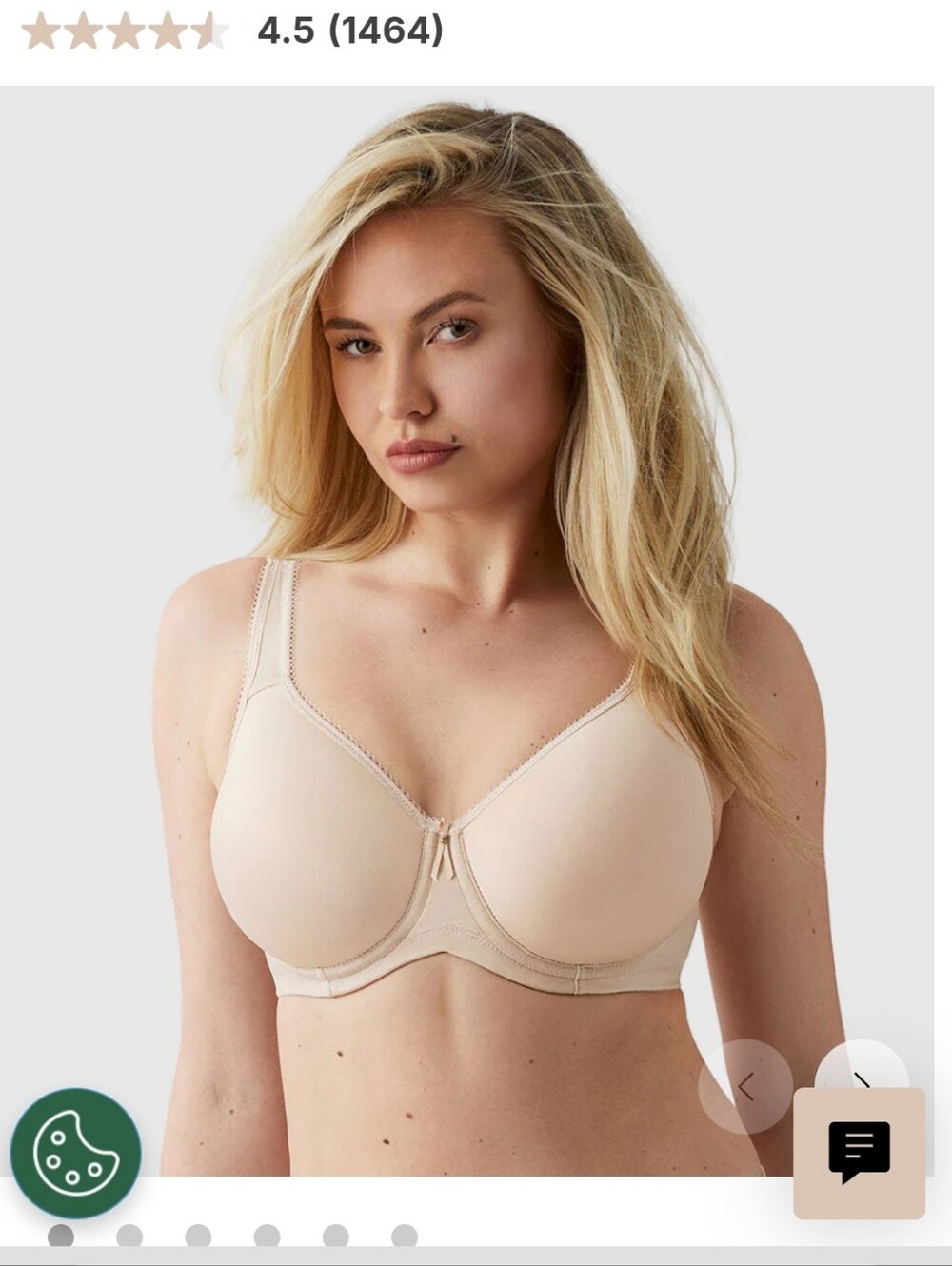 Wacoal Basic Beauty Spacer Underwire T-Shirt Bra